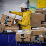 Amazon’s profits soar 220 percent as pandemic drives shopping online.