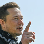 Elon Musk buys a large stake in Twitter.