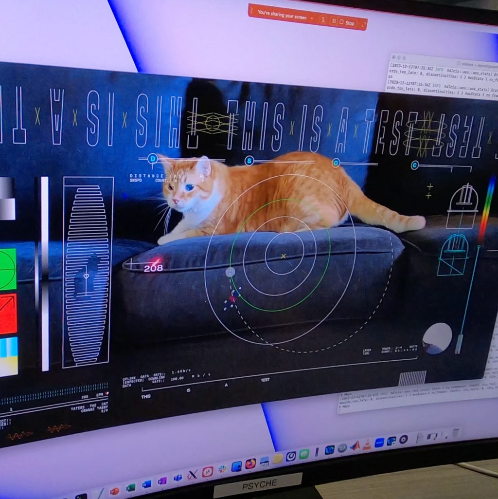 NASA Streams Cat Video From Deep, Deep Space