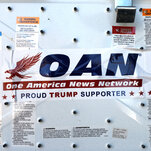 YouTube, under pressure over election falsehoods, suspends OAN for Covid-19 misinformation.