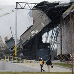 At Amazon Site, Tornado Collided With Company’s Peak Delivery Season