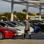 Why Tesla Soared as Other Automakers Struggled to Make Cars