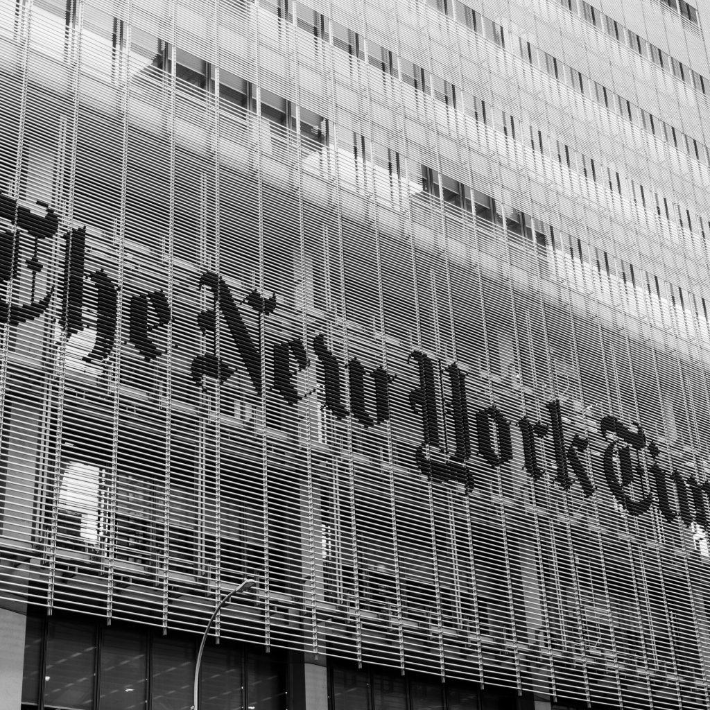 New York Times Sues OpenAI and Microsoft Over Use of Copyrighted Work